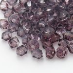 画像2: クリスタルアンティークピンク 3mm100個 (2)